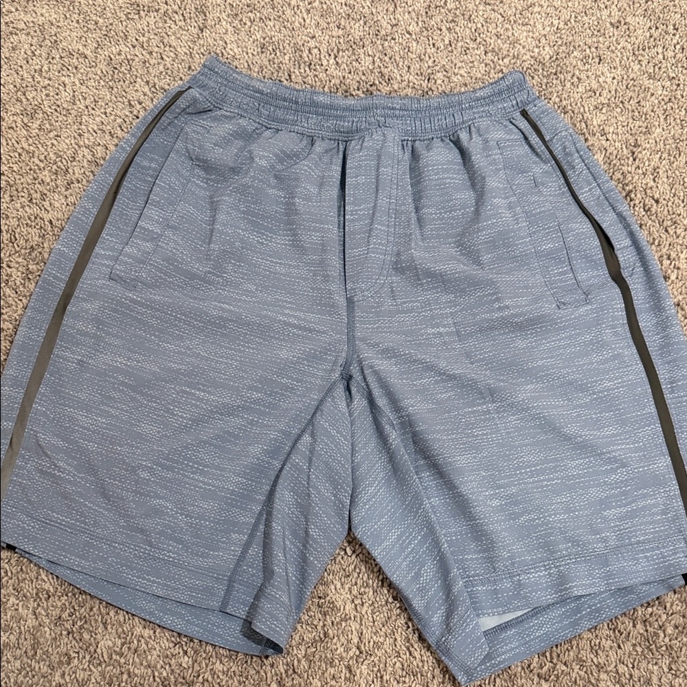 lululemon Pace Breaker Men's Blue Athletic Shorts